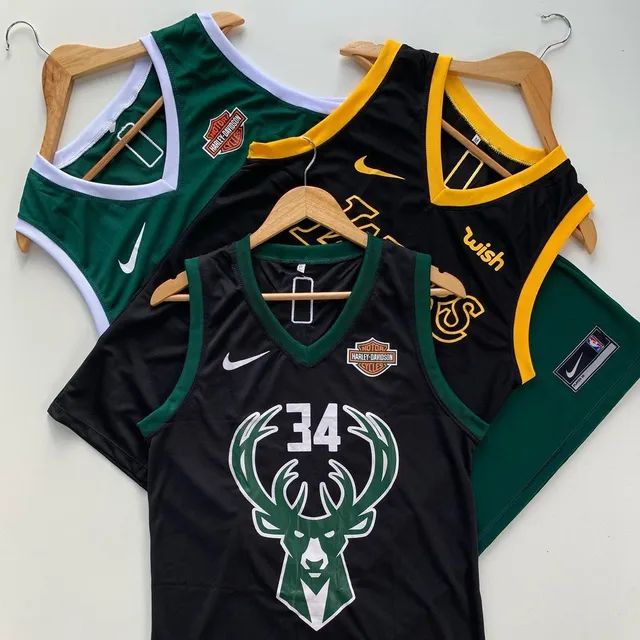 Kit 3 Camisetas NBA