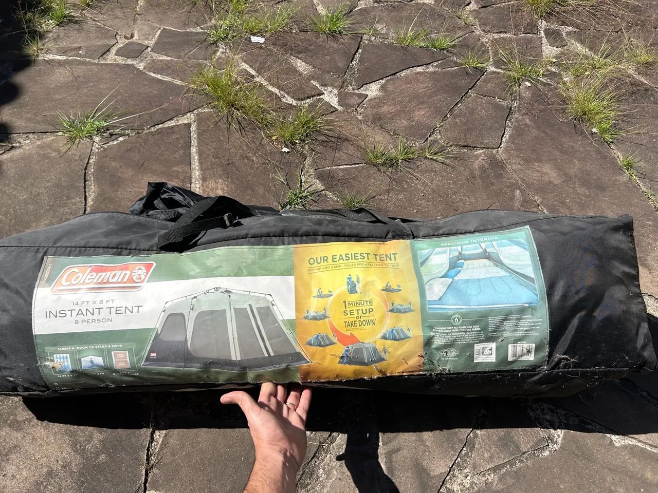 Barraca Gigante para Camping Coleman Instantânea 8 pessoas - Foto 4