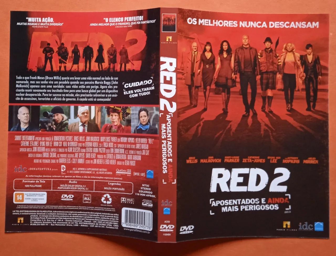 Dvd Red - Aposentados e Perigosos 1 e 2 - Foto 5