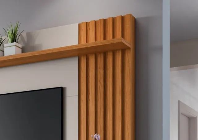 sala rack bancada home painel  - Foto 3