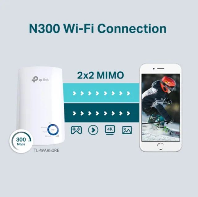 Repetidor de sinal wi-fi TP-LINK