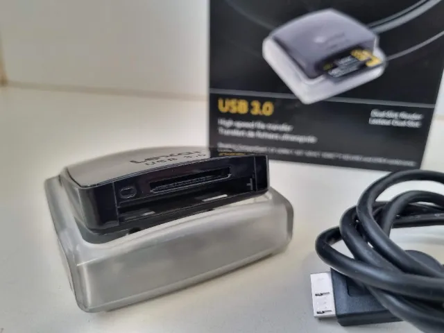 Leitor De Slot Duplo Lexar Lrw400U - Usb 3.0