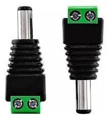 Conector Plug P4 com borme Macho para CFTV LEDs Câmera Fonte