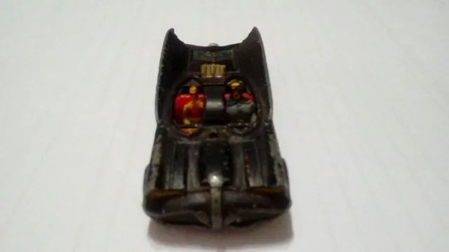 Miniatura Batmóvel Inglês Husky 1966 Rarissimo