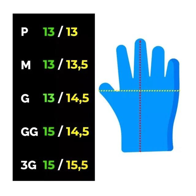 074 - Luva Arbok dedo curto ciclismo bike musculação academia Tamanho M e G