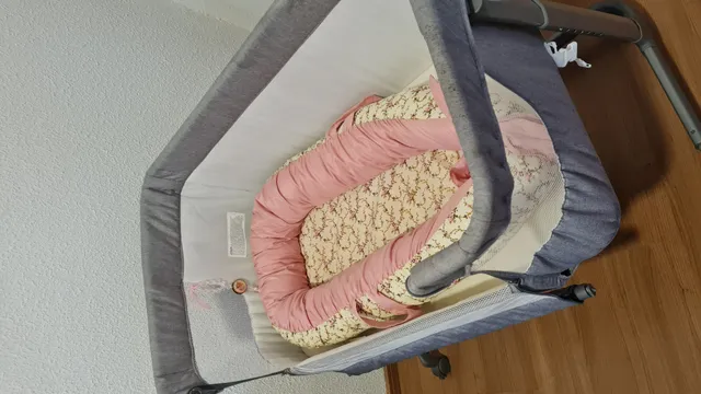 Ninho para Bebê Dormir Travesseiro Almofada Redutor de Berço Simula Út