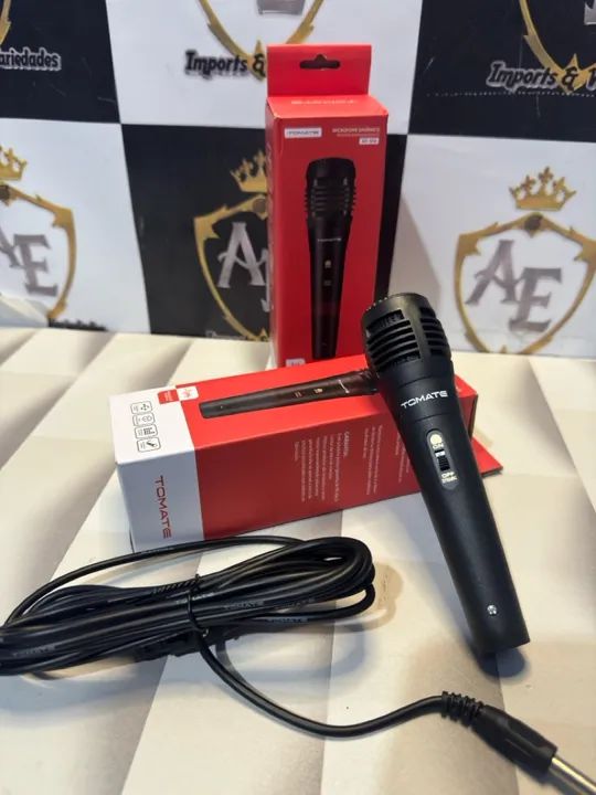 Microfone Tomate com fio  - Foto 2