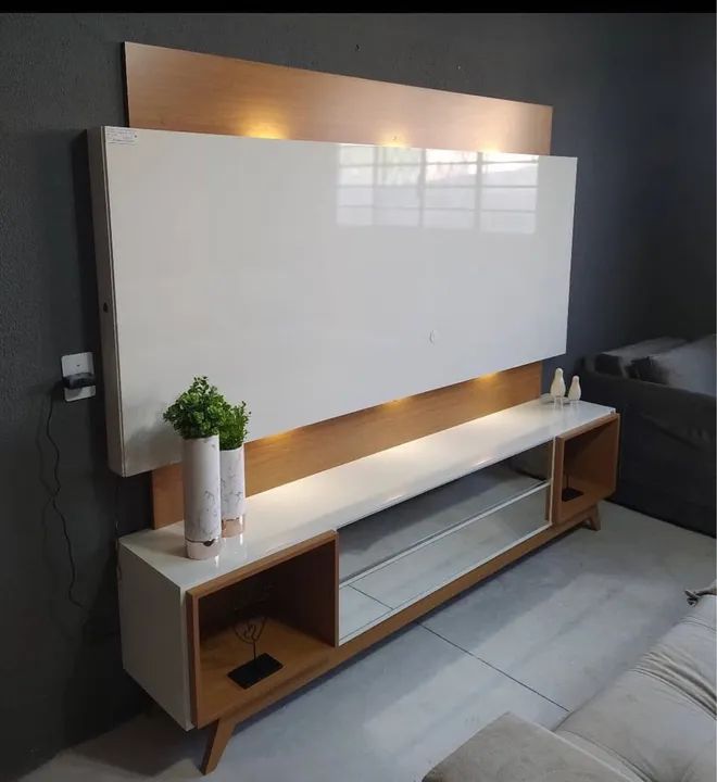 Home até 65? Balli com LED tt543 100%MDF - Foto 3