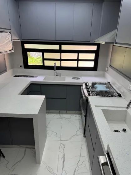 Balcão / Pia Planejada - Mármore Branco Estellar - Foto 5