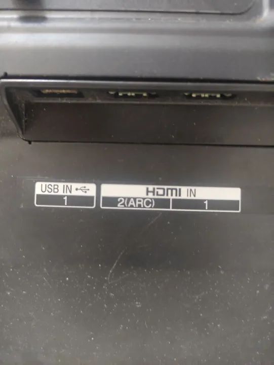 TV LG 43 polegadas com tela quebrada - Foto 2