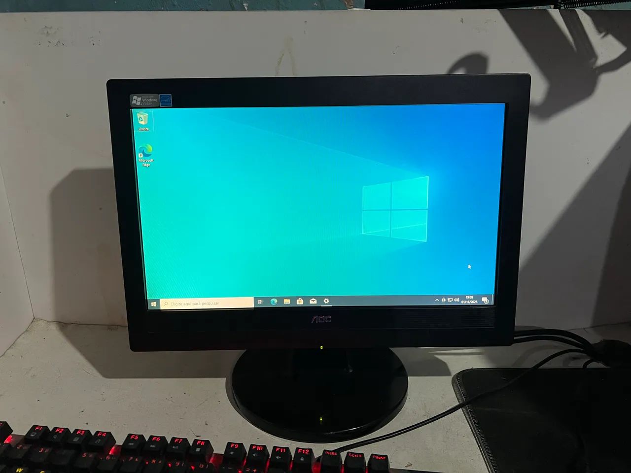 Monitor AOC 15,6 Polegadas PERFEITO!!!64264604406531120