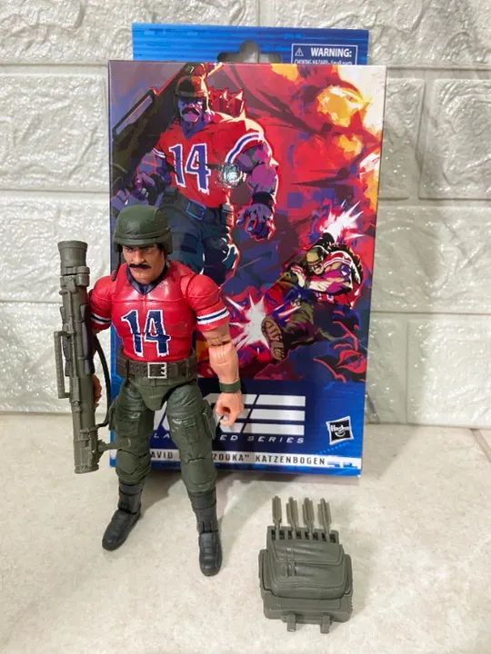 BAZOOKA GI JOE CLASSIFIED SERIES