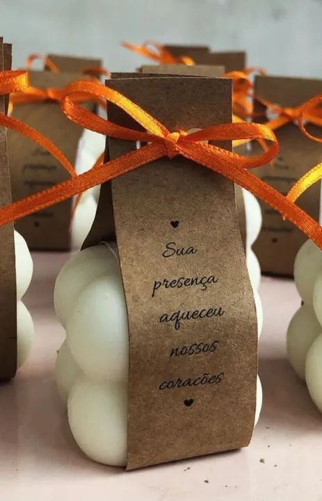 Lembrancinha Mini Vela Bubble - Foto 3