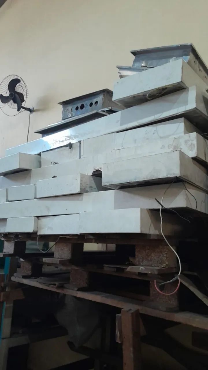 Luminaria Calha para teto Troco Por Ventilador