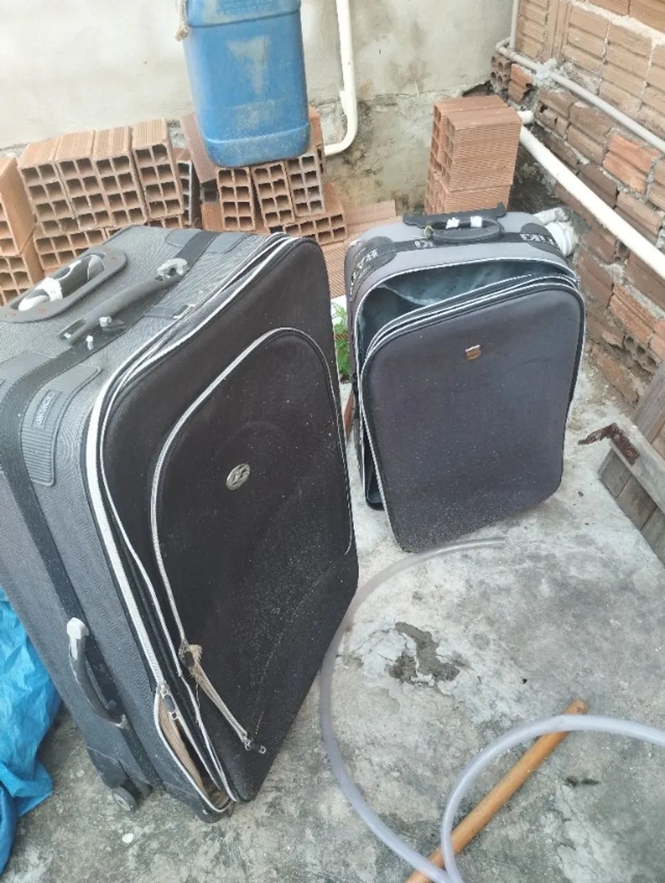 2 malas uma grande da Bagagio e outra média Batiki ideal para quem vai viajar  - Foto 4