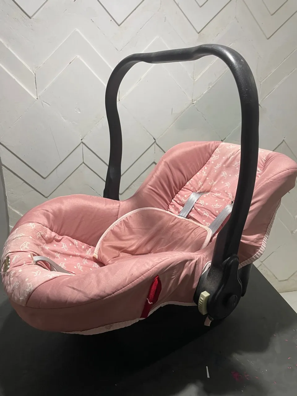 Bebê conforto rosa