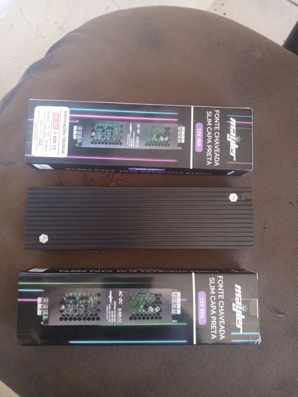 Fonte Chaveada Slim 12V 50A para Equipamentos de Áudio - Foto 2