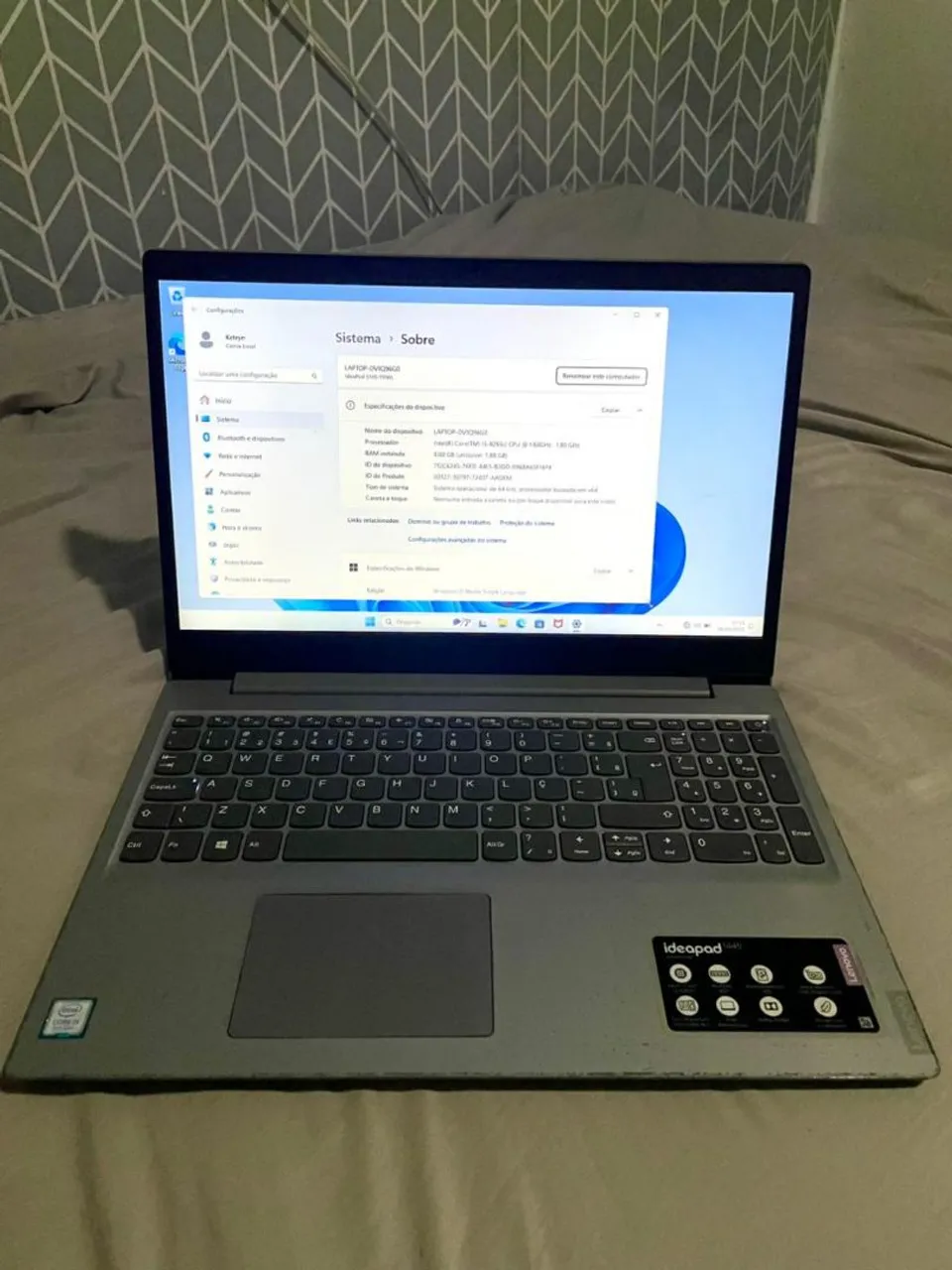 Notebook Lenovo Ideapad
