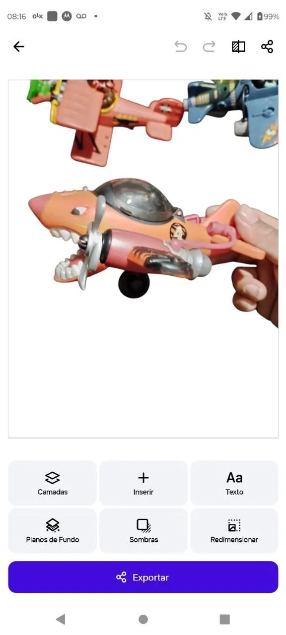 Avião Tubarão com Boneco - Foto 4