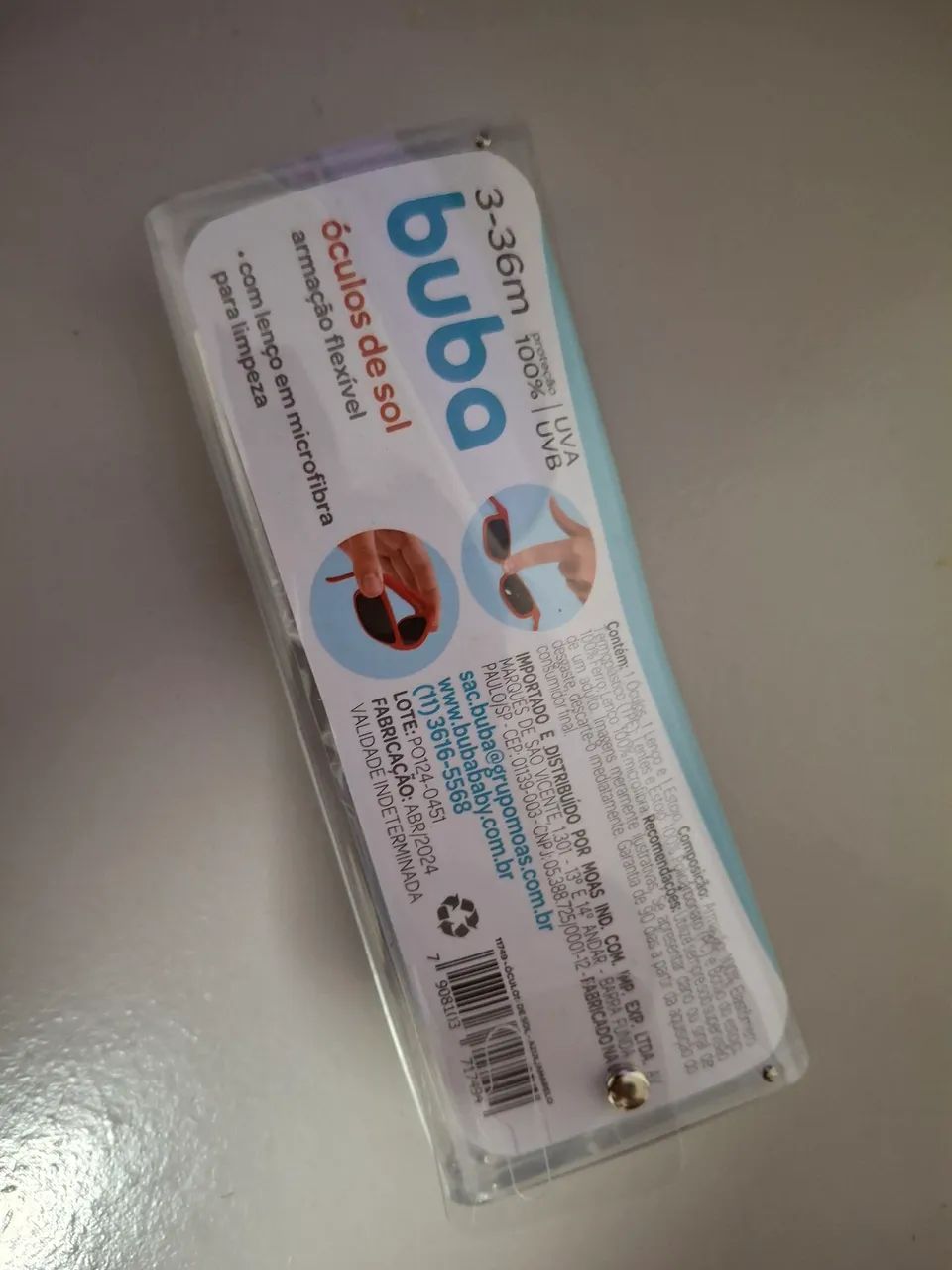 Óculos de Sol Buba para Bebê - Proteção uv400UV 400 - Foto 3