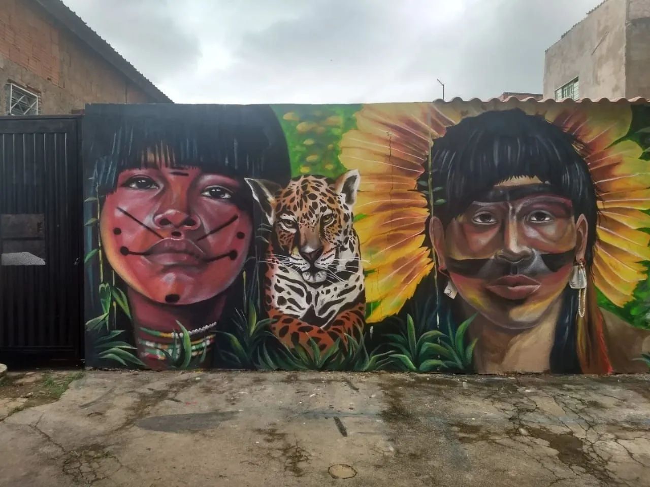 Pintura artística comercial grafite