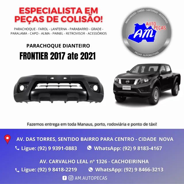 parachoque frontier 