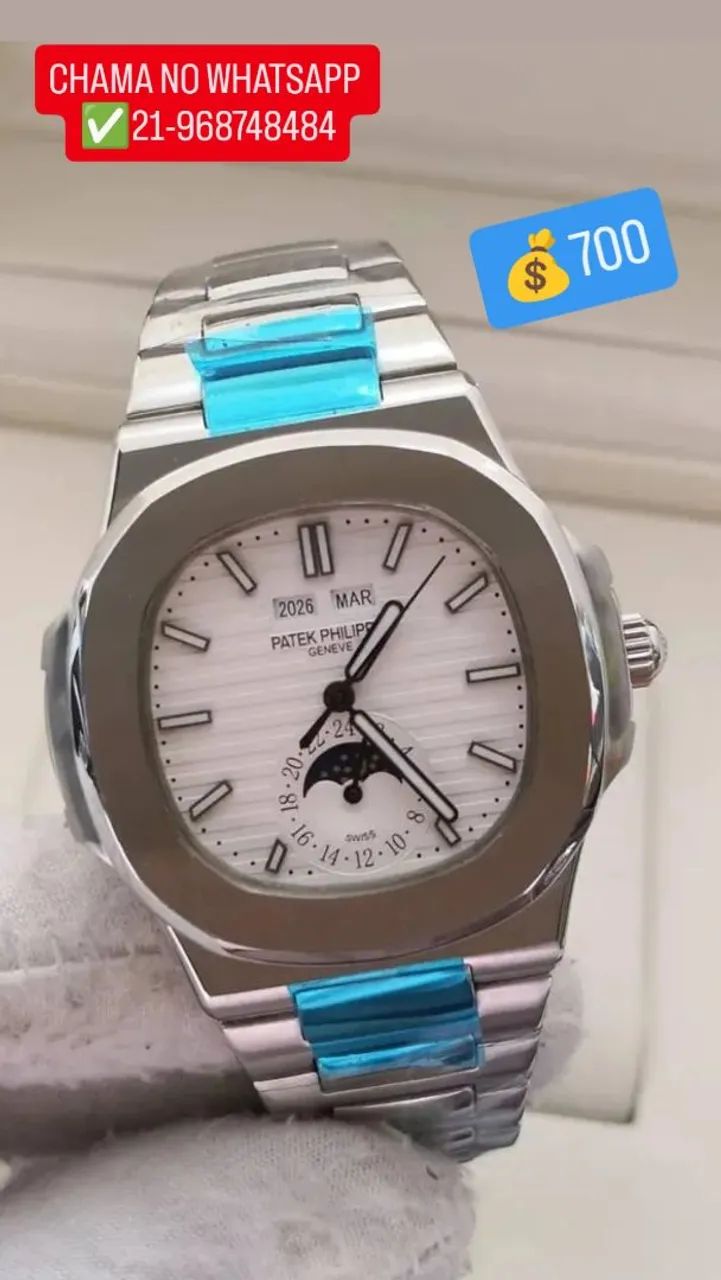 Relógio Patek Philippe Nautilus 5711/1A-010 AUTOMÁTICO PREMIUM  - Foto 2