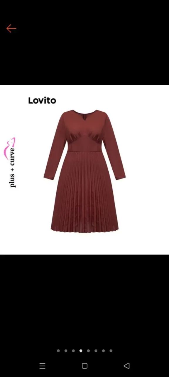 Vestido plus size 