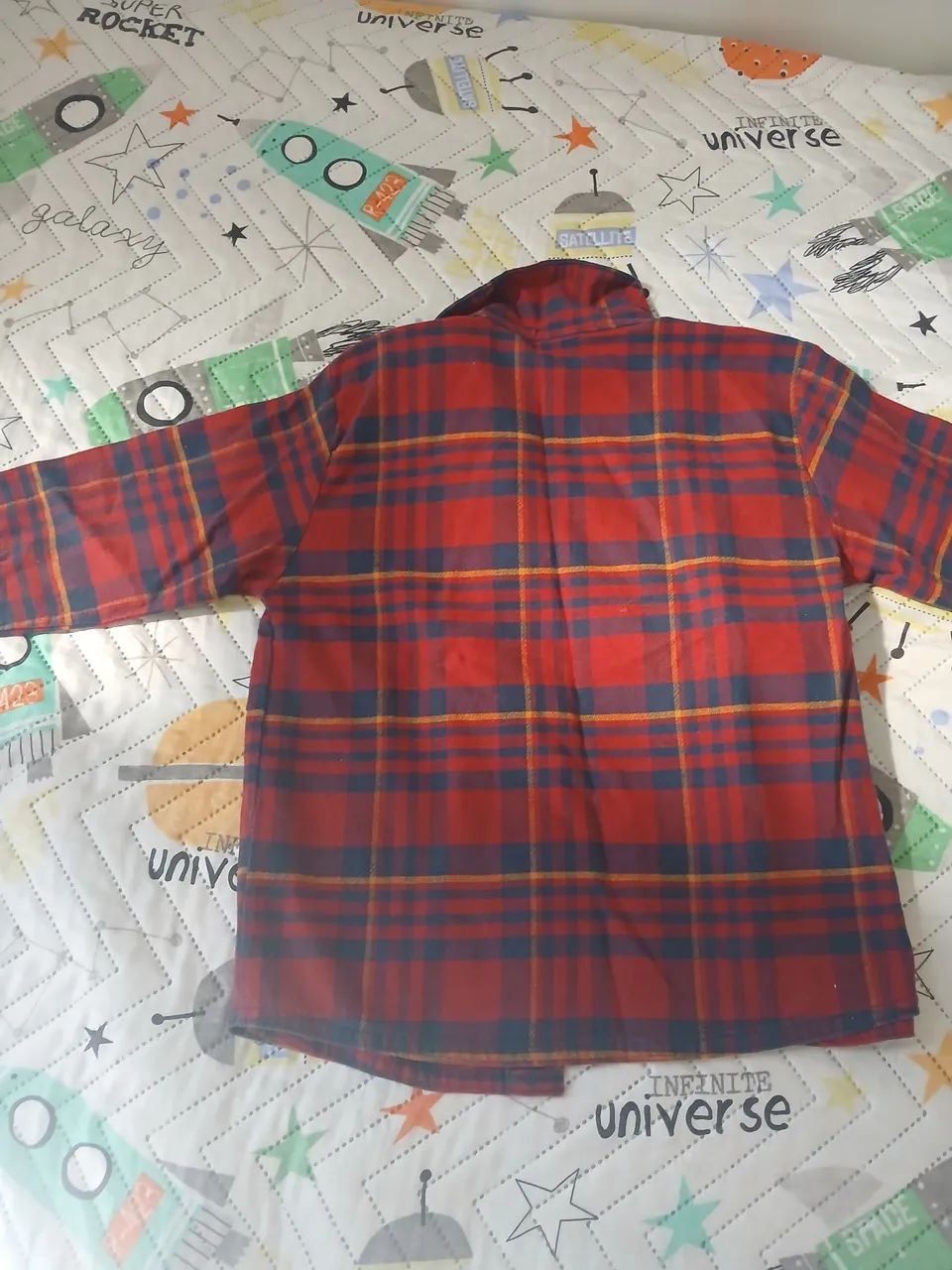 Camisa Infantil Xadrez - tam 3 - Foto 6