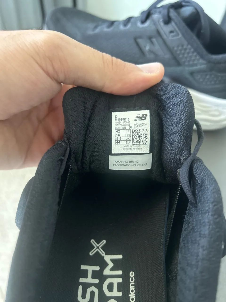 Tênis New Balance 1080 V13 - Preto  - Foto 3