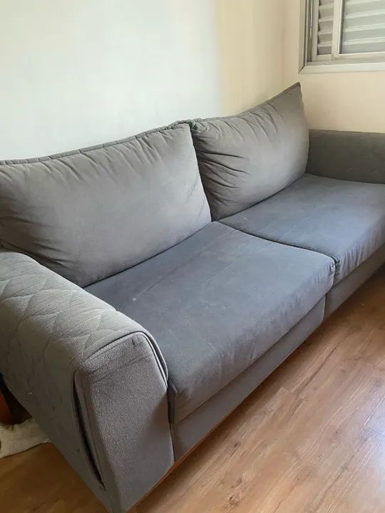 Sofá cinza tokstok - Foto 2