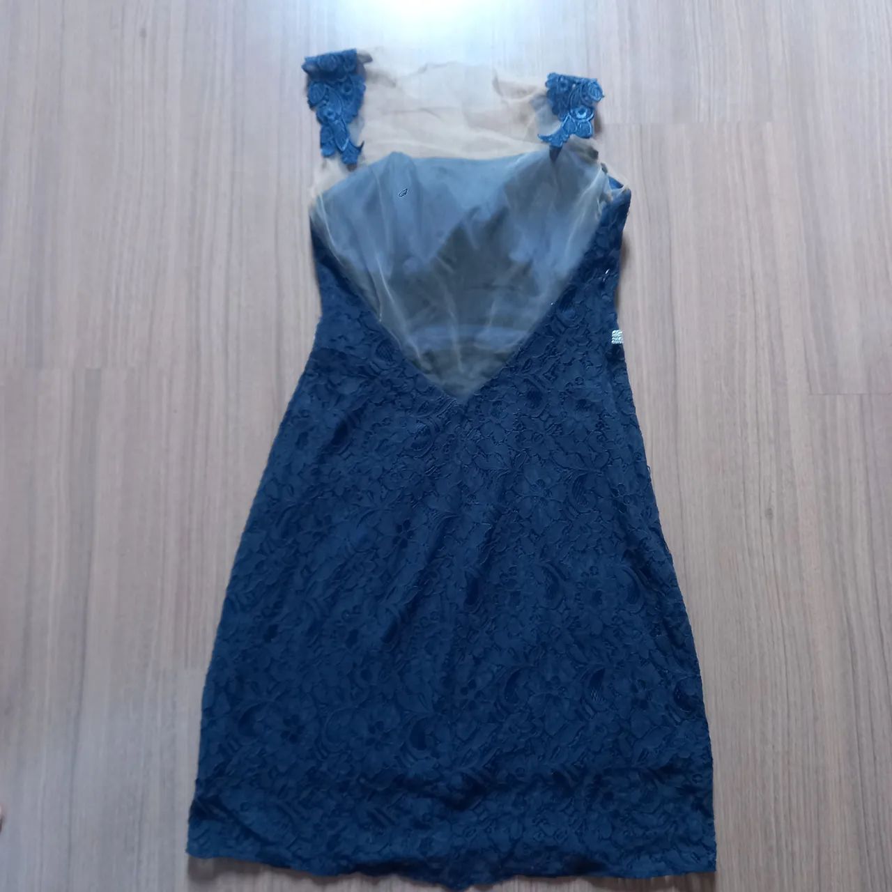 Vestido de renda azul  - Foto 2