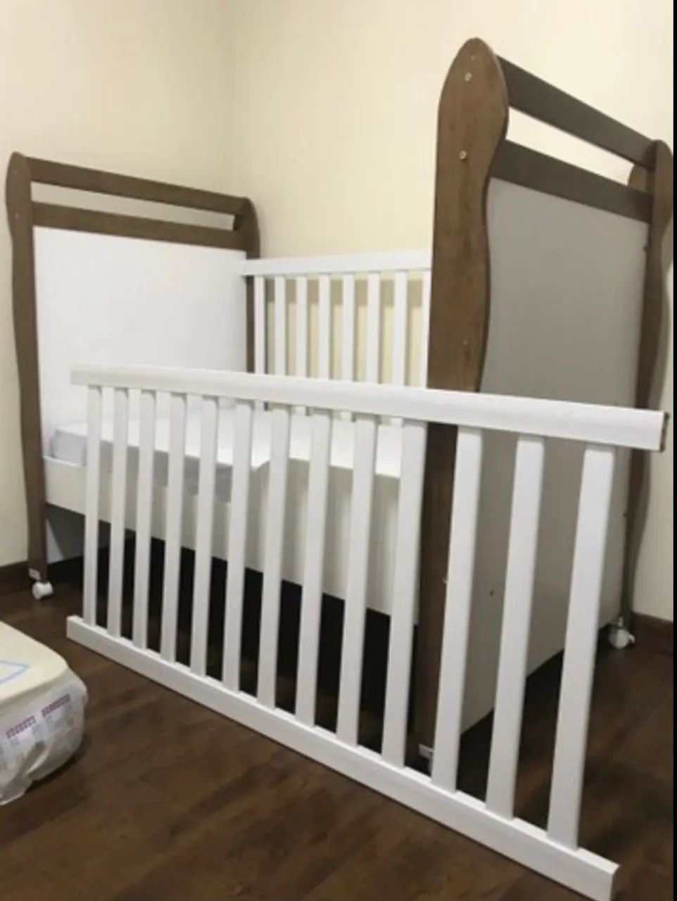 Berço + Colchão Grão de Gente (semi-novo)