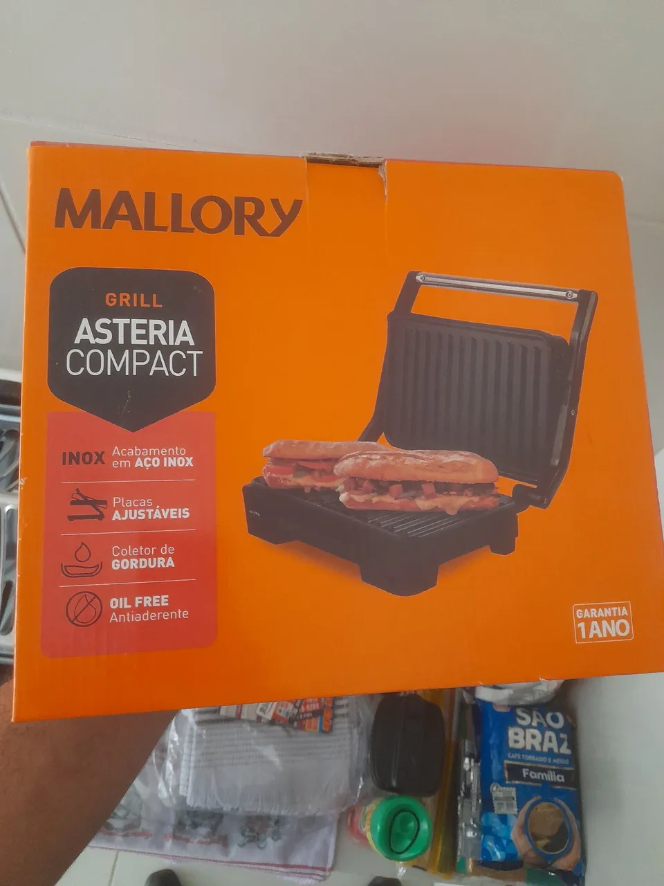 Grill Asteria Compact Mallory - Novo!