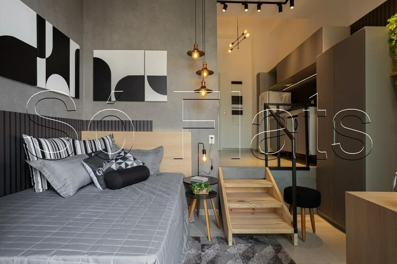 Studio disponível para locação com 28m² e 1 dorm, muito bem localizado ao lado da PUC e Av