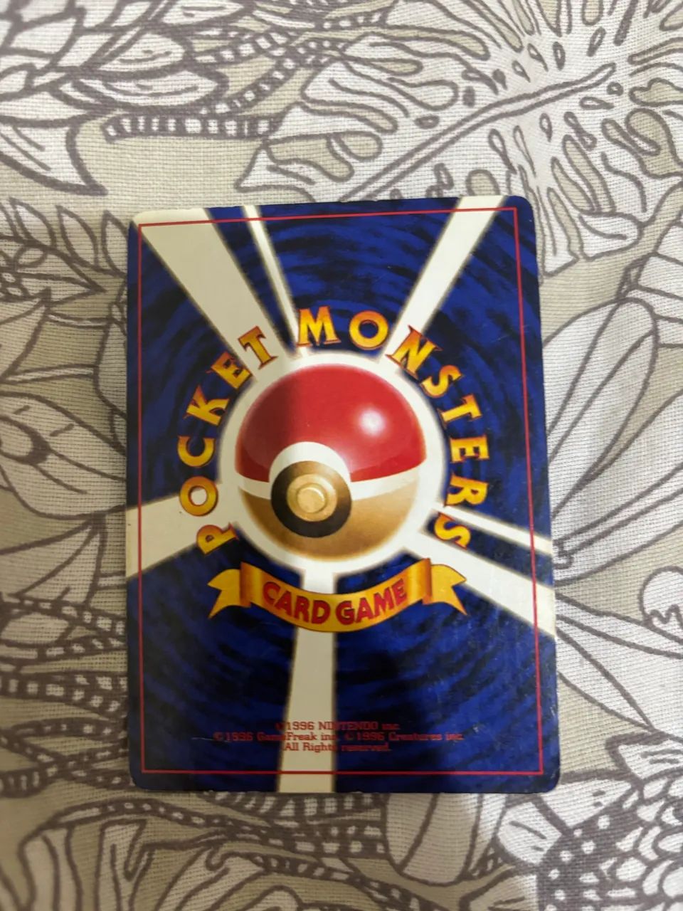 Pokemon TCG cartas raras dos anos 90