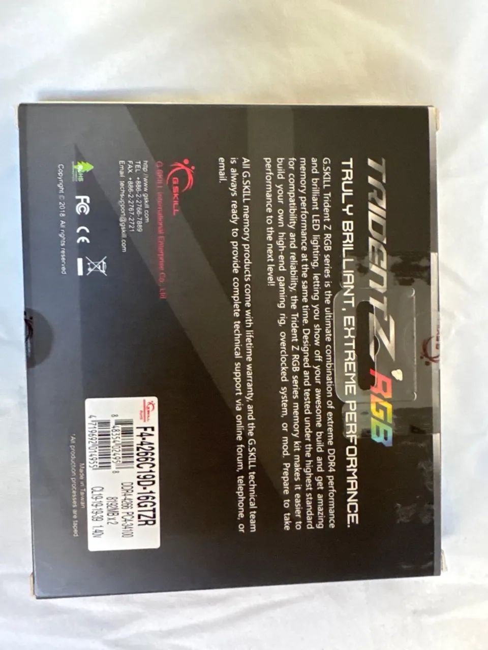 DDR4 TridentZ Gskill 4266 RGB - Foto 2