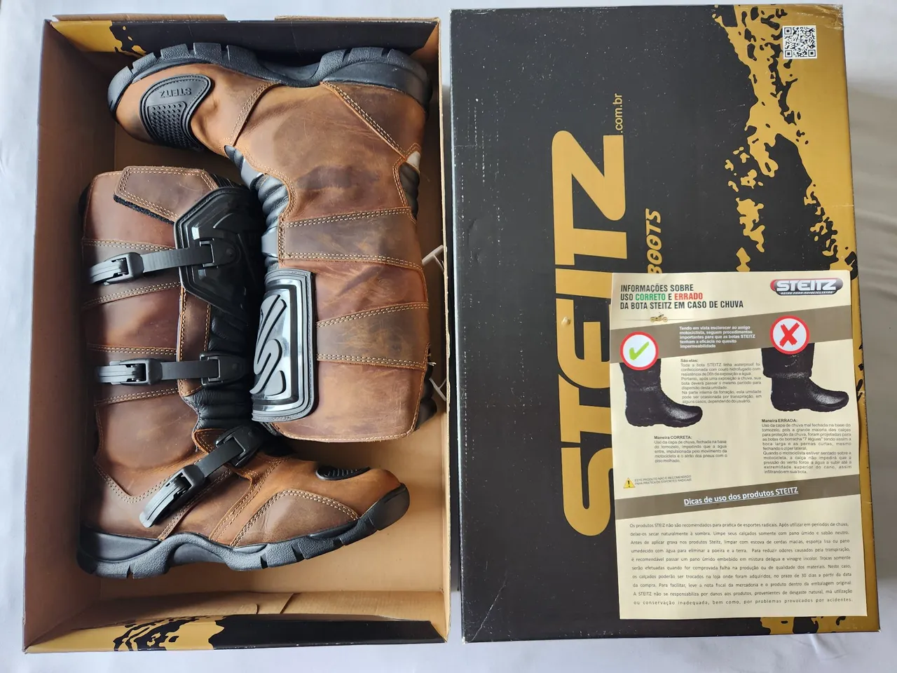 Bota de Motociclista impermeável Steitz Austal Pro 42/43