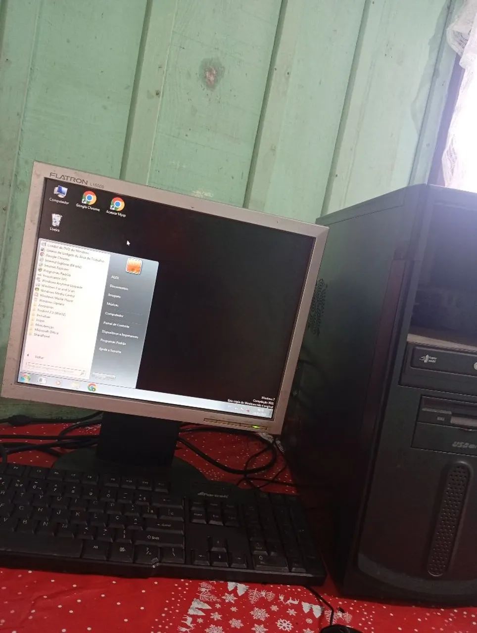 Vendo ou troco Computador Windows 7, 465gb