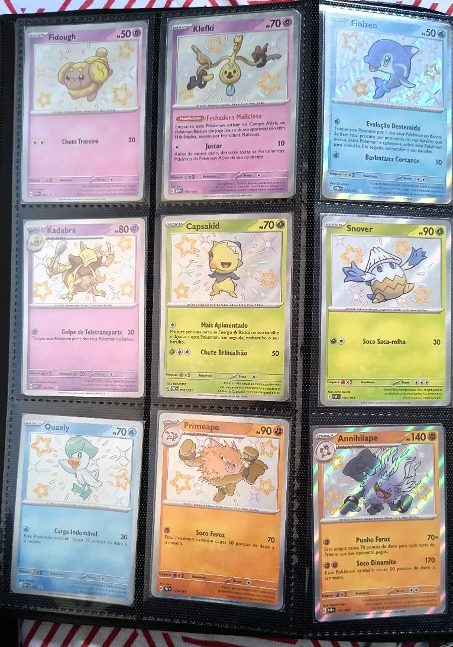 Lote 36 Cartas Pokémon originais