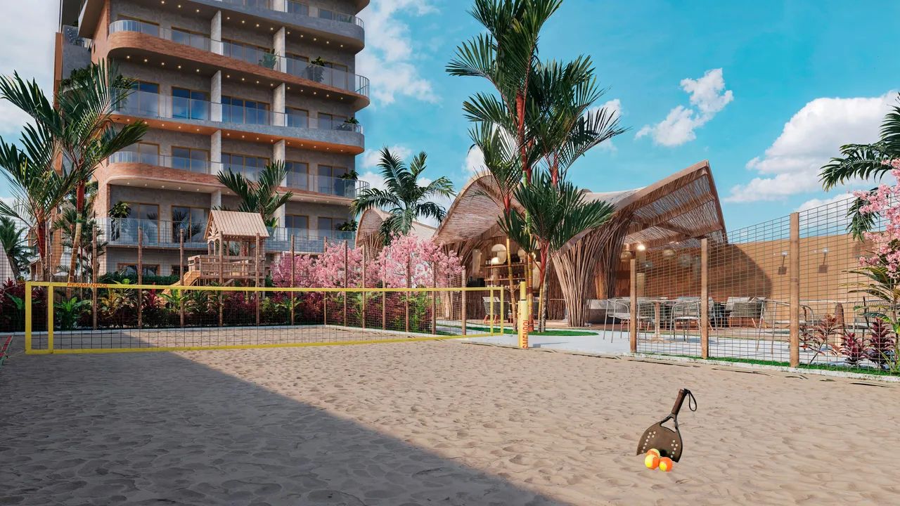 Pé na areia em Alagoas - Flats na Beira mar de Maragogi - Foto 5