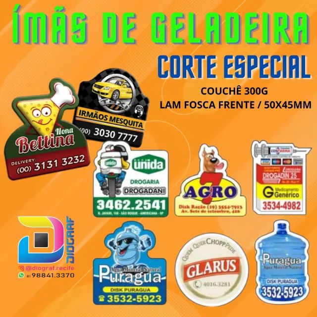 Imãs de Geladeira - Foto 3
