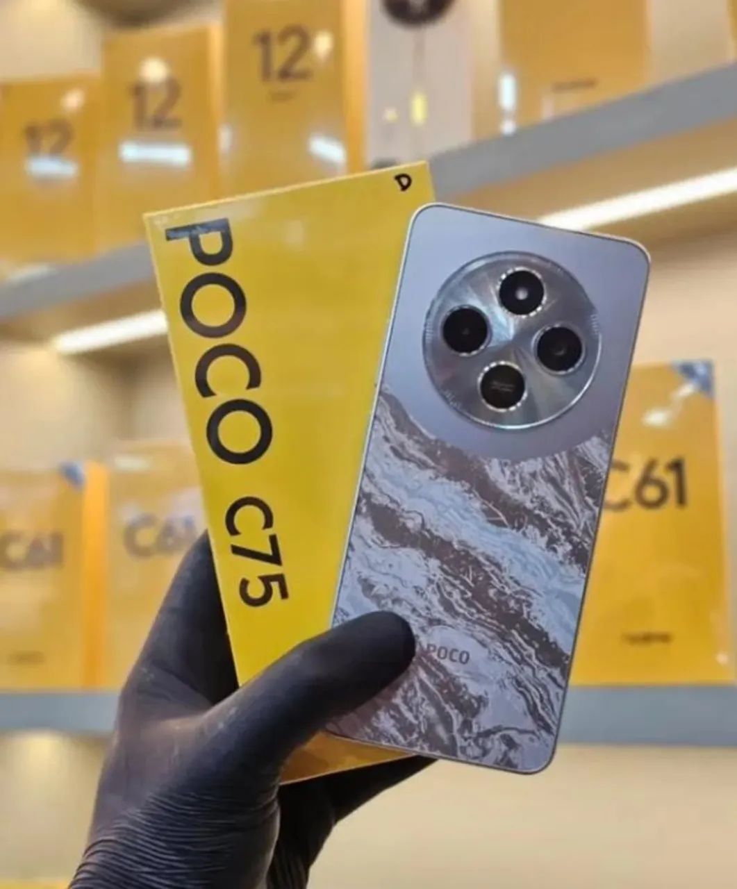 Poco C75 4g 6ram 128gb Gold Global e Lacrados