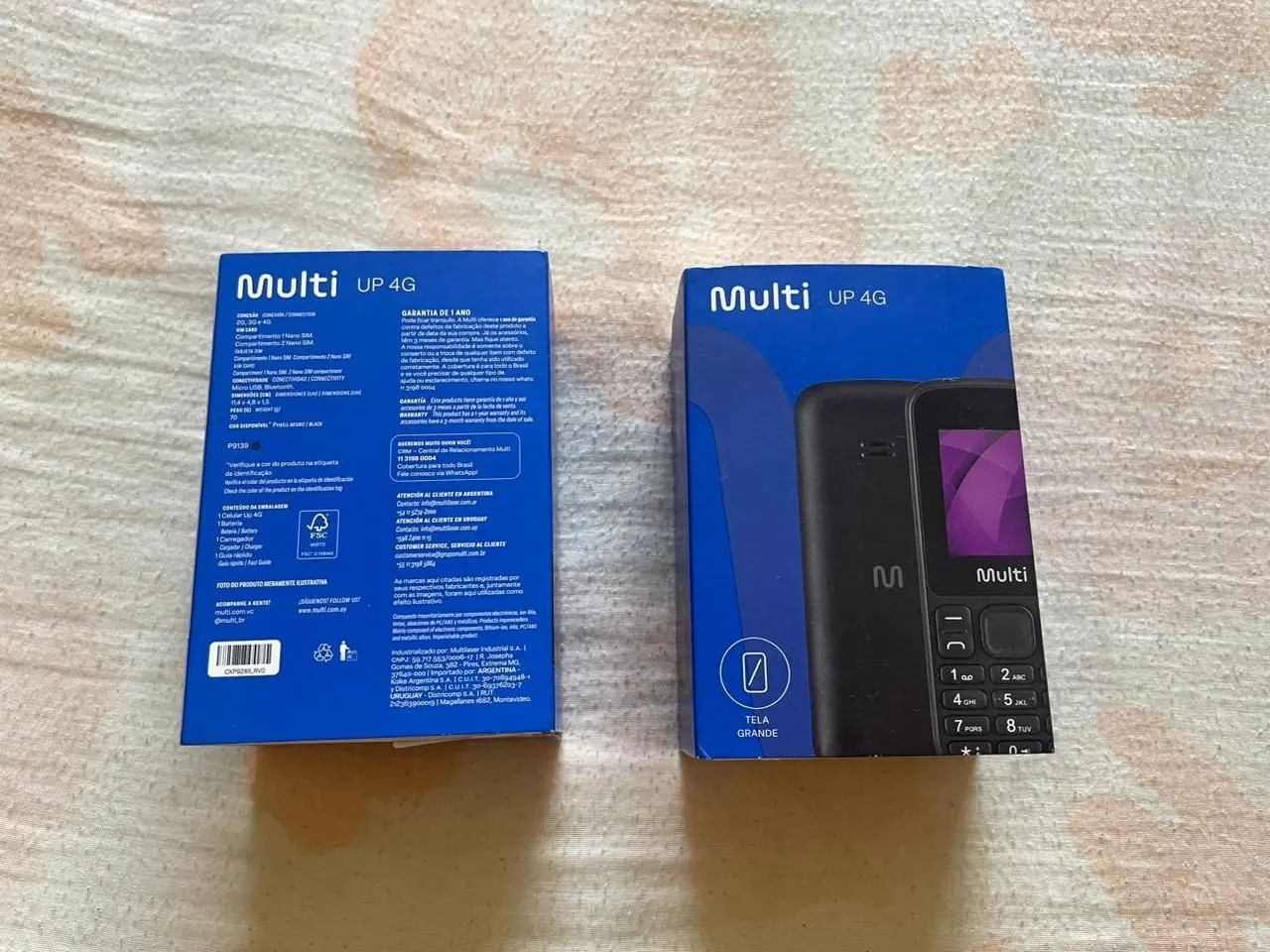 Celular UP 4G Multilaser fácil manuseio rádio FM  - Foto 3
