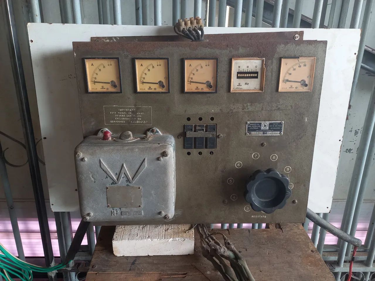? Gerador Trifásico 10 kVA com Motor Diesel Yanmar NSB18 ? Completo e Funcionando ? - Foto 2