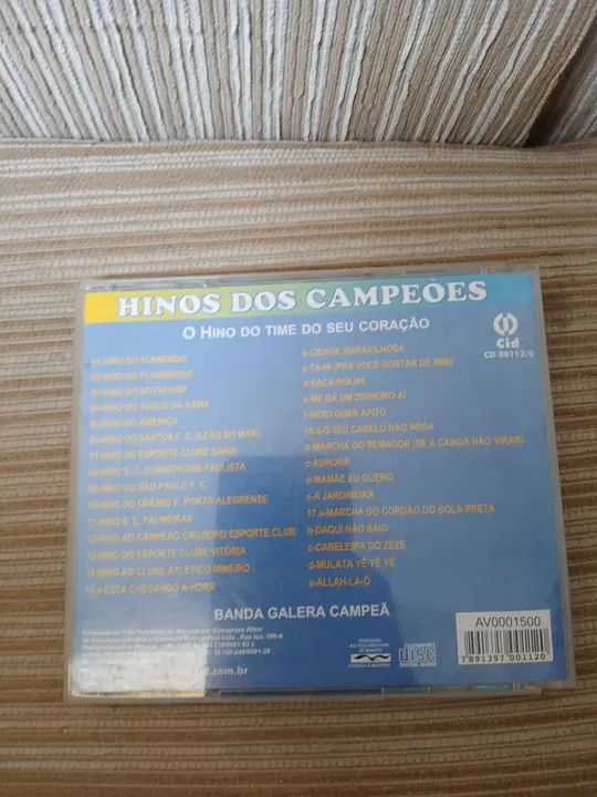 Hinos dos Campeões - CD - Foto 2