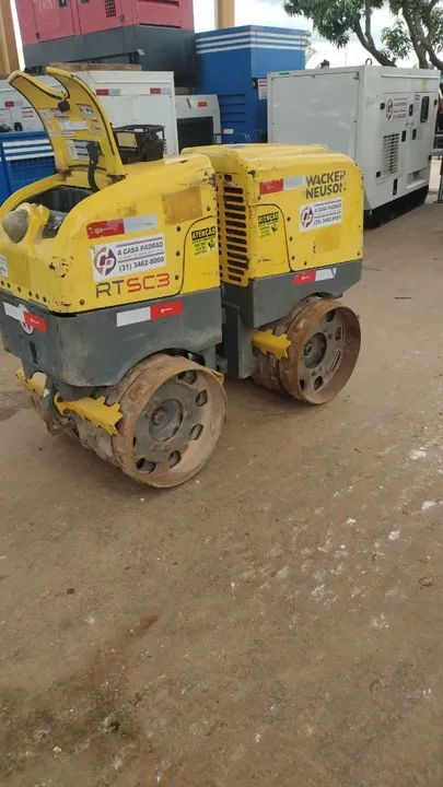 Rolo compactador de solo Wacker neuson ano 2016 - Foto 5