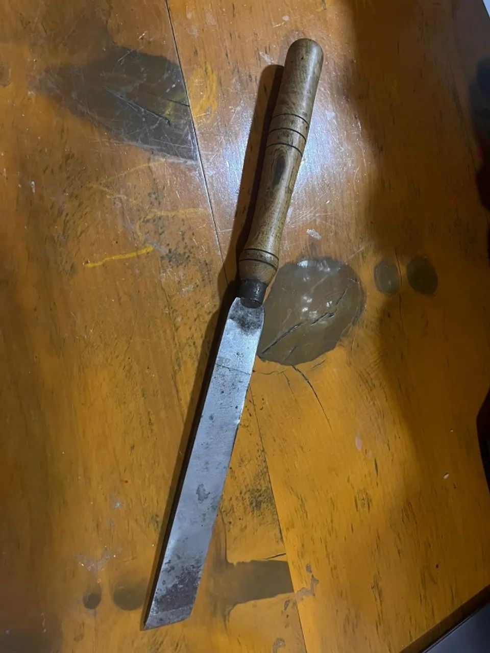 Formão antigo para torno - Foto 2