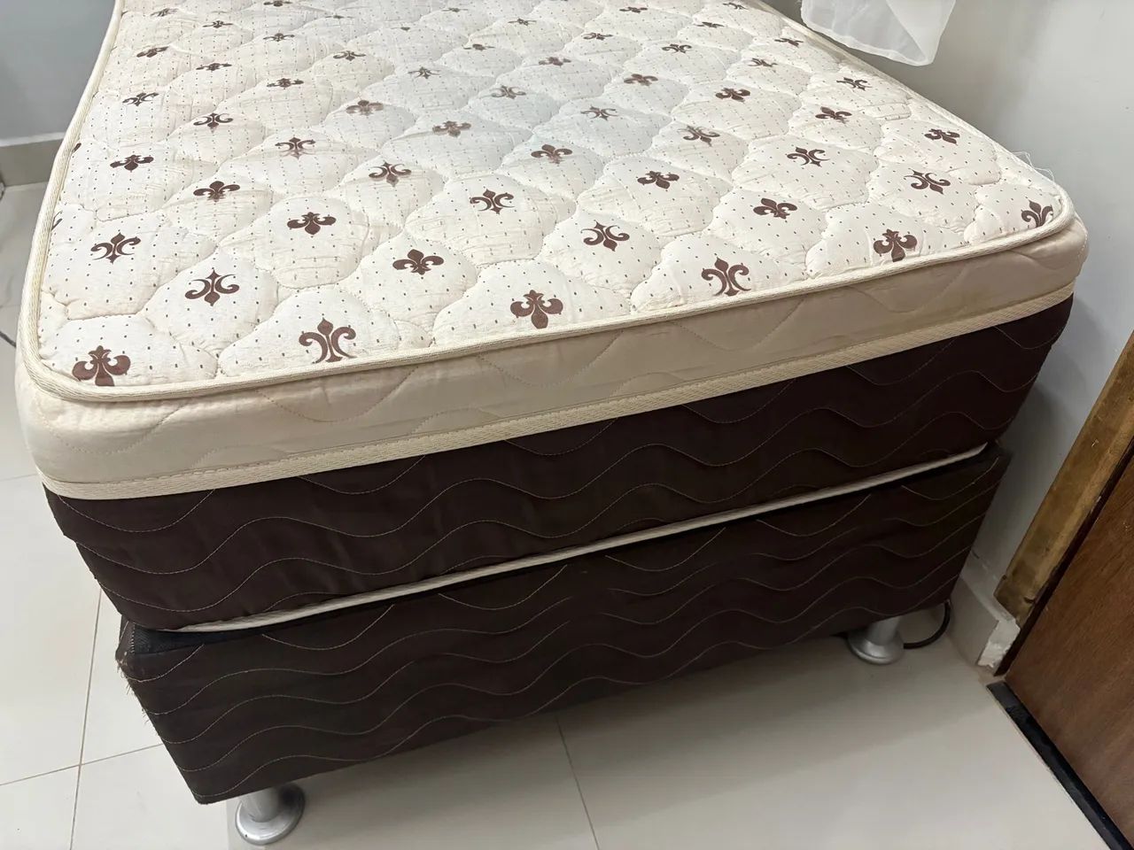 Cama Box de casal com colchão - Foto 4