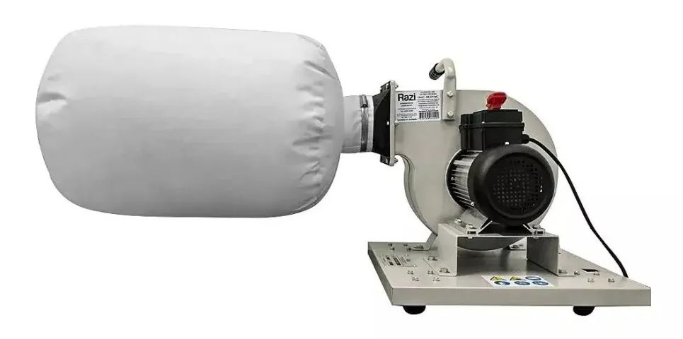 Coletor De Pó De Parede Para Marcenaria 127v Rzcp1mc Razi - Foto 3